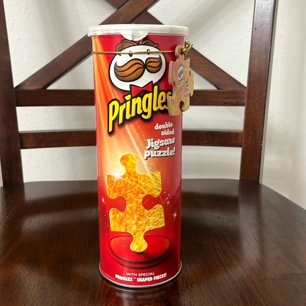 NIB Pringles Double-Sided Jigsaw Puzzle